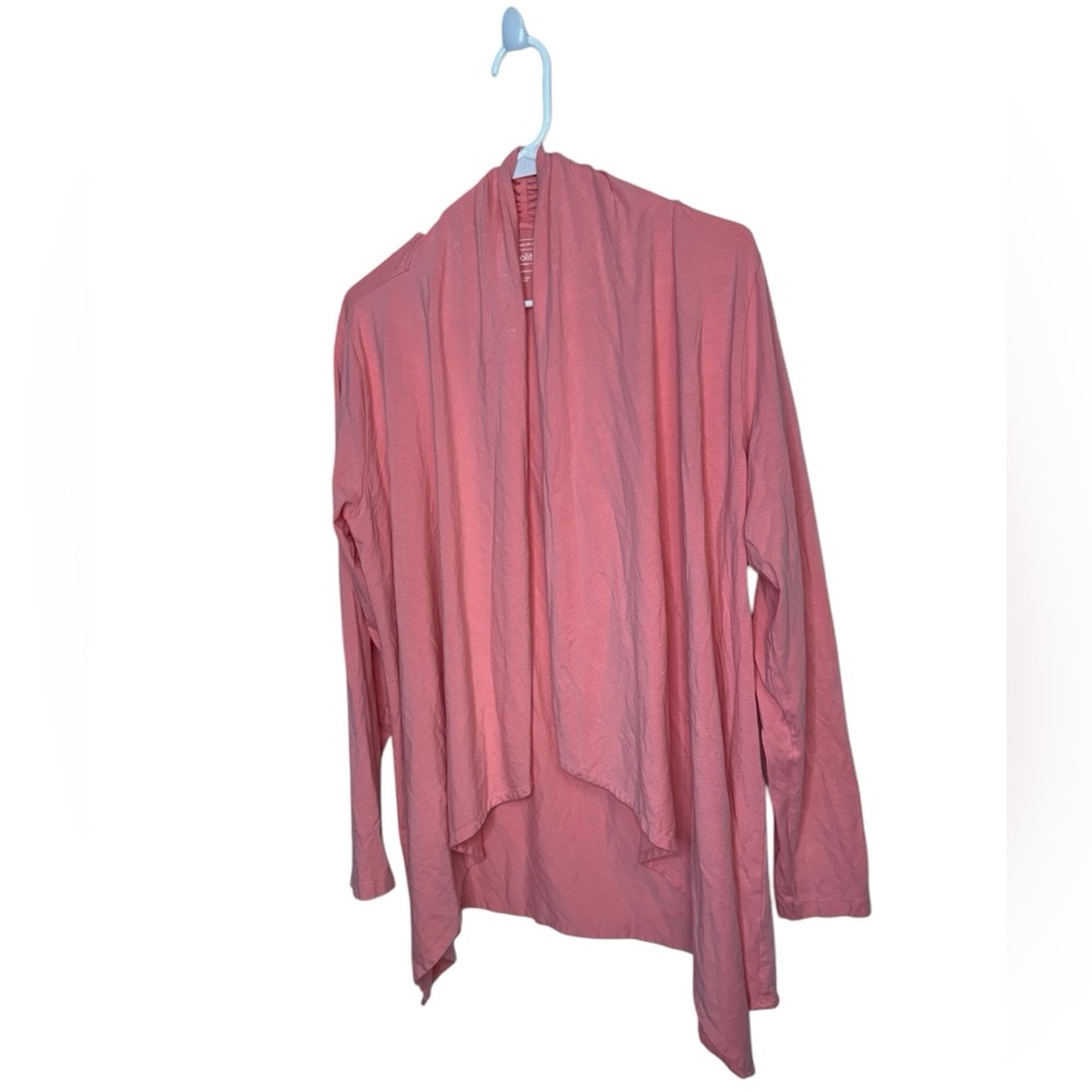 Coolibar Pink Lightweight Open Front Sun Hoodie